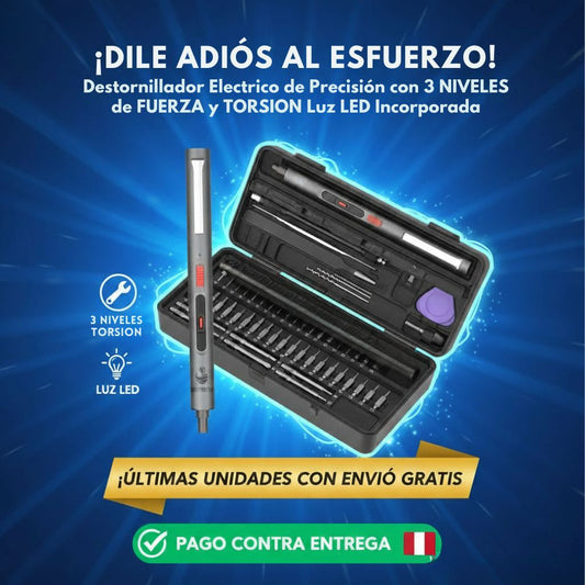 DESTORNILLADOR ELECTRICO PORTATIL PRO