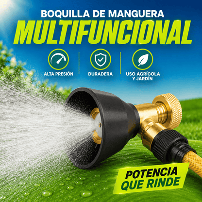 Boquilla Cabezal 360°: Riego Perfecto y Versátil multifuncional